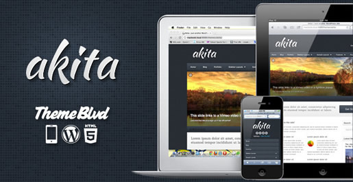 Akita - Best HTML5 WordPress Theme 2012