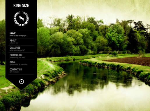 KingSize - Best Photography WordPress Theme 2012