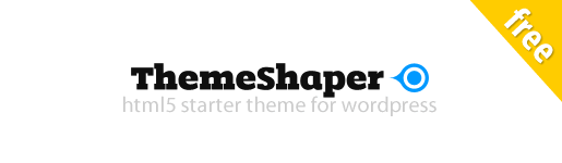 ThemeShaper - Best HTML5 Starter WordPress Theme 2012