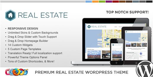 WP Pro Real Estate - Best Real Estate WordPress Theme 2012