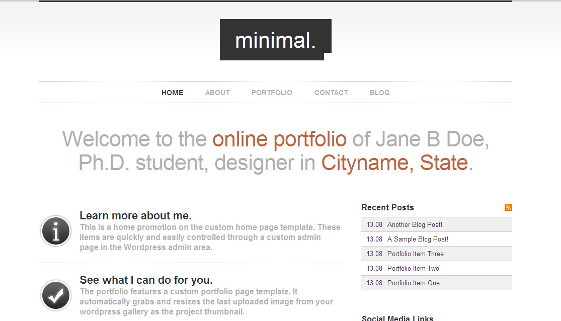 Minimalist WordPress Themes 20 Awesome Wordpress Typography Themes for Writers
