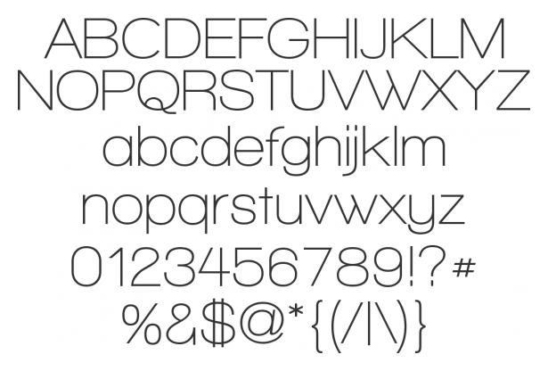 Walkway Typeface Walkway Typeface