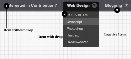 Incredible Drop Down Menu With CSS Only Incredible Drop Down Menu With CSS Only