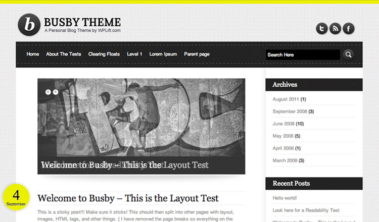 Busby - Best Free WordPress Theme 2021