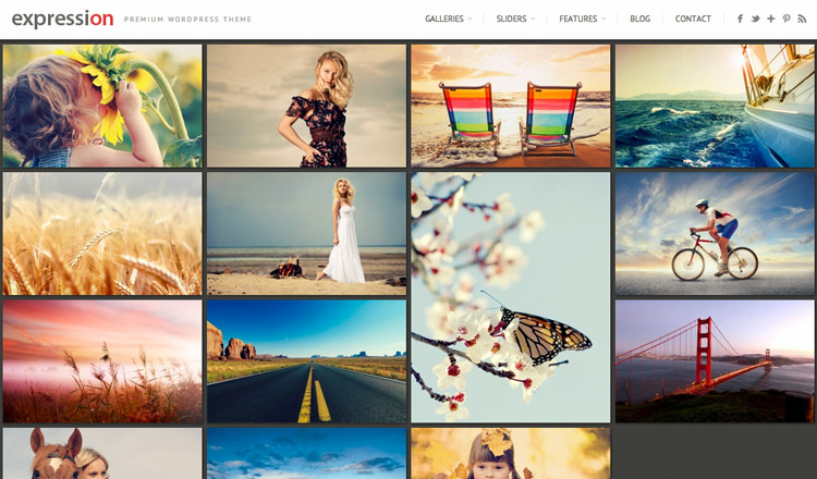 Expression - Best Photography WordPress Theme 2021