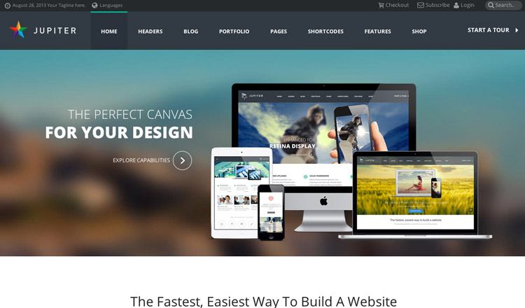 Jupiter - Best Business WordPress Theme 2021