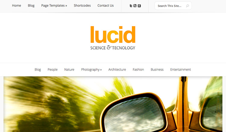 Lucid - Best Responsive WordPress Theme 2021