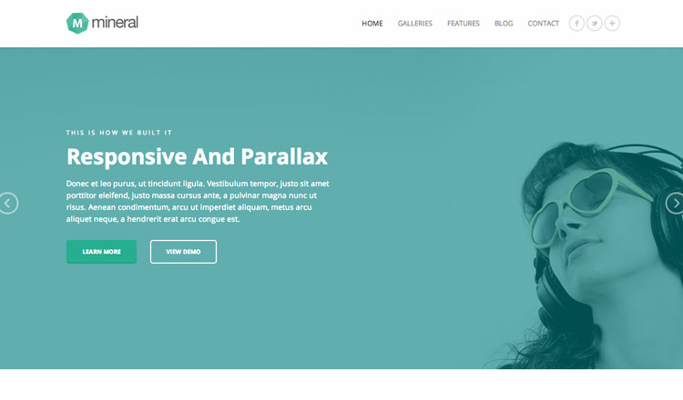 Mineral - Best Responsive WordPress Theme 2021