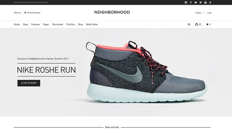 Neighborhood - Best Ecommerce WordPress Theme 2021