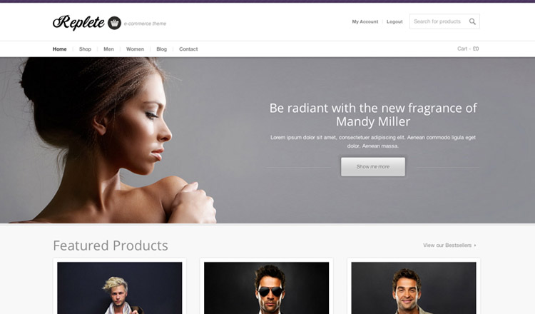 Replete - Best Ecommerce WordPress Theme 2021