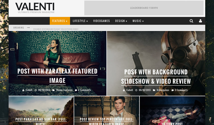 Valenti - Best Magazine WordPress Theme 2021