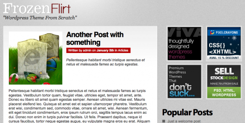 Wordpress Theme split post content into 2 parts
